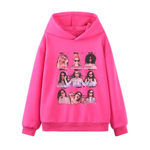 Image of WELAKEN Cotton Hoodie Sweatshirt for Girls Kids & Teens Long Sleeve Pullover with Kangaroo Pocket
