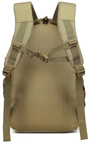 Image of Wotony Military tactical backpack, backpack for men black small tactical assault bag
