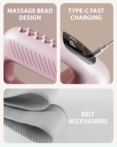 Rodillo Microcorriente para Firmar el Cuello y el Rostro, Masajeador Portátil Reacargable para Levantar la Piel, Reducir Arrugas y Líneas Finas, Masajeador Antienvejecimiento de Silicona para Mujeres miniatura 6