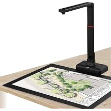 A2 Overhead Scanner, Document Scanner for A2 Size Large Format documents and Books.Book Double Page Smoothing and Segmentation Automatic scanning