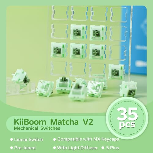 Image of MechLands CIDOO QK75 VIA Programmable 75% Compact Keyboard with KiiBoom Matcha Latte V2 Linear Mechanical Switch Set