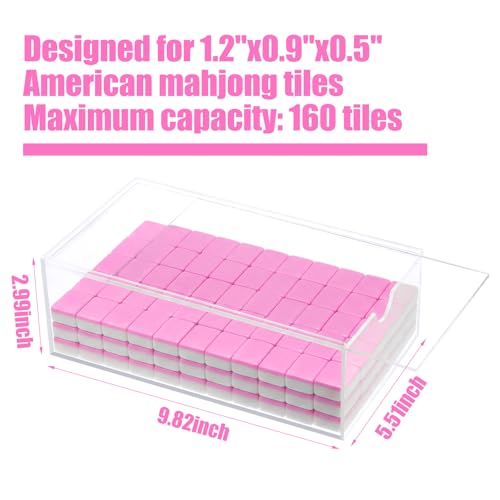 Soulchen 160 Pink Kaleidoscope Mahjong Set miniatura 2