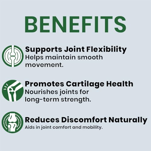 Image of Joint Support Tablets for Men and Women | Glucosamine Chondroitin and MSM, Ginger Extract |Joint Pain, Joint Cartilage Support & Muscle Health | Pack of 2-90 Tablets
