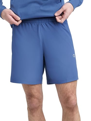 Image of Champion Men's 7 inch Sport Knit Shorts, Slim Fit, Lightweight