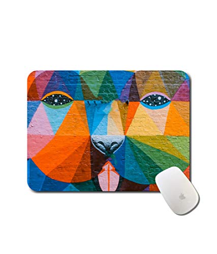 Image of WHATS YOUR KICK Abstract Pattern | Floral | Pattern | Rangoli | Printed Mouse Pad /Designer Waterproof Coating Gaming Mouse Pad for Computer /Laptop (Multi34)