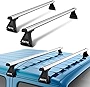 KYX T-Track Roof Rack Cross Bars for 2007-2018 Wrangler JK & 2018-2022 Wrangler JL Unlimited & 2019-2022 Gladiator JT, Aluminum Crossbar for Bike Kayak Ski Snowboard Cargo Carrier (2/4 Doors Hardtop)