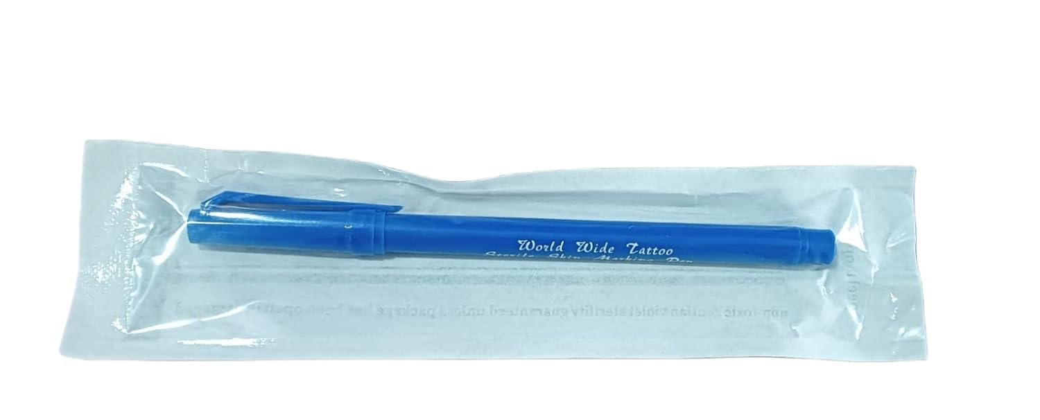 ITT World Wide Tattoo Sterile Skin/Marking Pen Blue-image-19