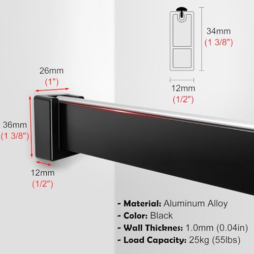 Wardrobe clothing pole ajustable pour organiser votre dressing idéal - 8