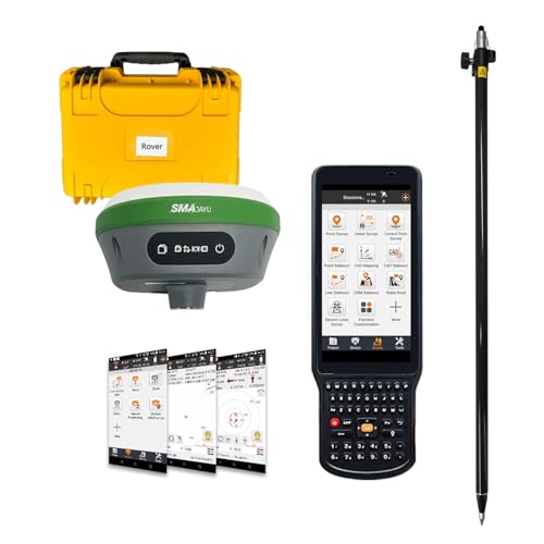 SMA26 RTK Rover Collector Surveying Software and Pole Included