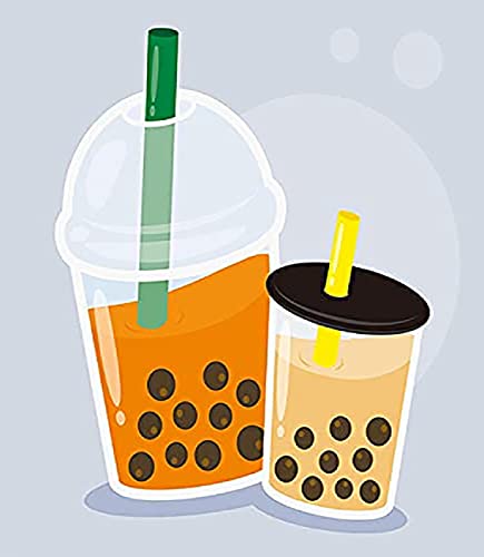 Kit Point de Croix Thé au Lait 40x50cm complet pour débutant