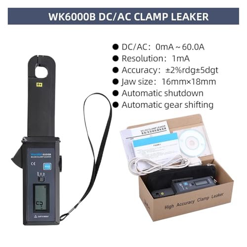 WK6000 WK6000B True RMS AC DC Digital Clamp Meter NCV Detection miniatura 3