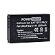 PowerTrust 2 Stück 1200mAh LP-E12 Akku für Canon EOS M50 Mark II, M50, EOS M, M2, M10, M100, M200, Rebel SL1, 100D, Kiss X7, PowerShot SX70 HS