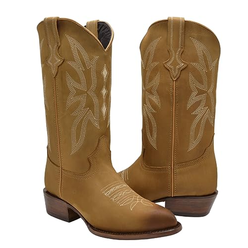 600c Classic Cowboy Boot For Men J Toe3