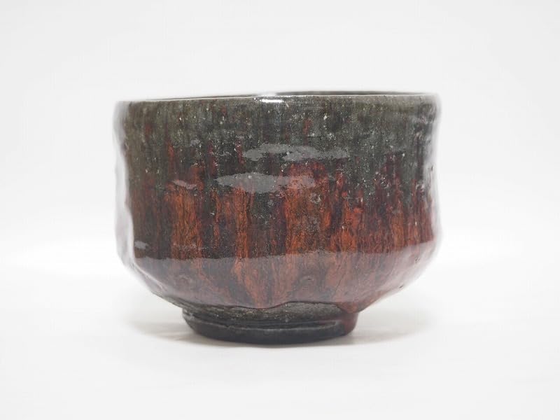 黒楽 香悦 神懸焼「室井香悦」作 黒楽 茶碗 茶道具 抹茶茶碗 Amazon.co.jp: A2125 神懸焼 室井香悦 作 黒楽 茶碗 紙箱付 茶道具