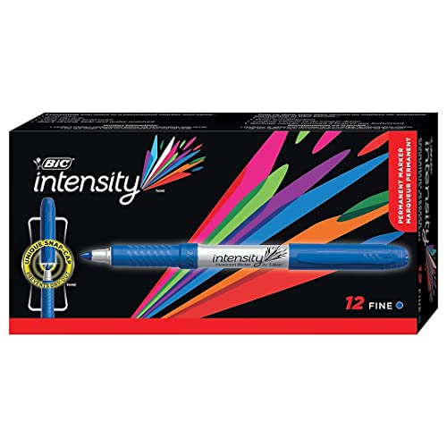 BIC GPM11BE Marking Fine Tip Permanent Marker, Deep Sea Blue
