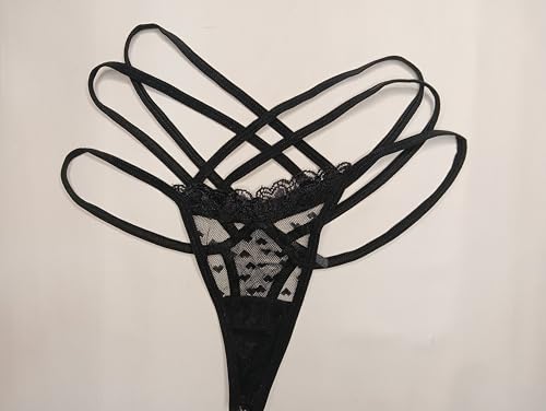 ELEG & STILANCE Woman's Nylon Hot Breathable G-String Thong Bikini Size 30 to 34 (Pack of 3) (in, Alpha, L, Regular, Leopard Print) Multicolour - Image 9 thumbnail