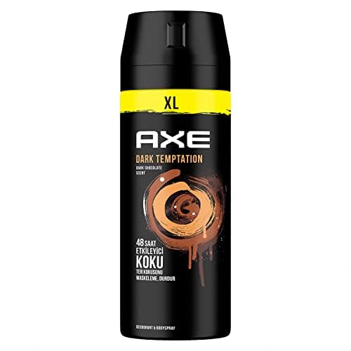 Axe Erkek Sprey Deodorant Dark Temptation XL 48 Saat Etkileyici Koku 200 ml + Clear Men Kepeğe Karşı Etkili Şampuan Saç Dökülmesine Karşı Kahve Çekirdeği Özü 350 ml x2