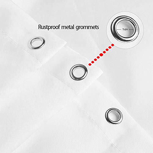 Lileihao Halloween Owl Shower Curtain Bird Moon Starry Sky Night View Bathroom Polyester Fabric Home Bath Decor Accessories Hanging Curtains Set With Hook 69 X 70 Inch #TOP4