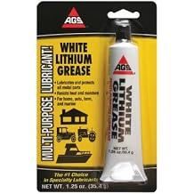 AGS WL-1H White Lithium Grease, 1.25 oz. - Quantity 12