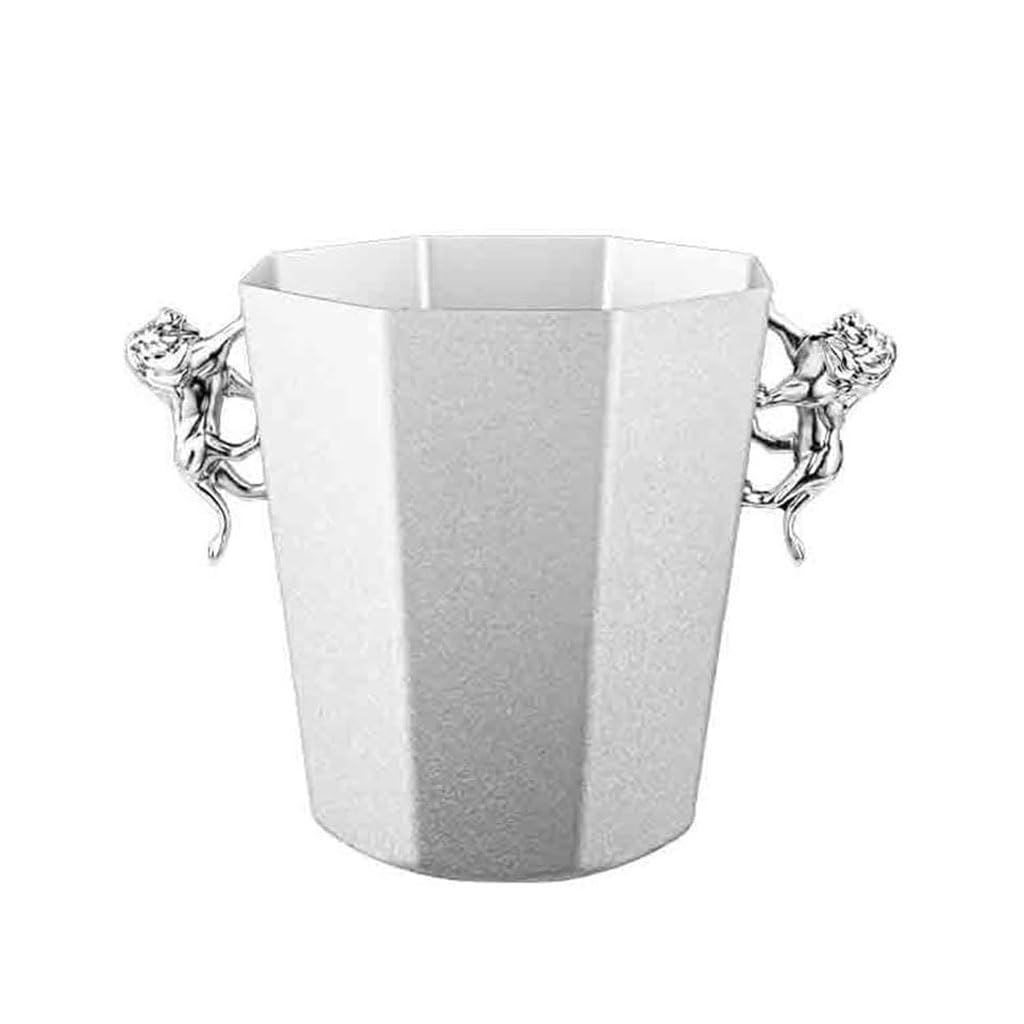 Ice Bucket Edelstahl Eiswürfel Container Champagner Bier Weineimer für Wein Champagner Bier KTV Clubs Bar Partys