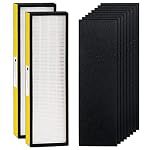 FLT4825 Filter B Replacement for G-Guardian Air Purifier AC4825, 2+8 Pack