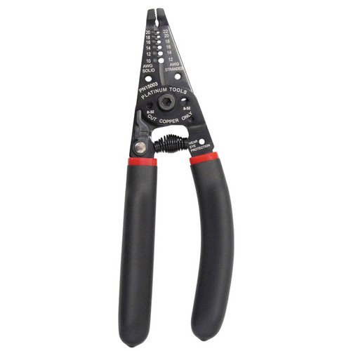 Platinum Tools 15003C ProStrip 10/20 Wire Stripper,Black