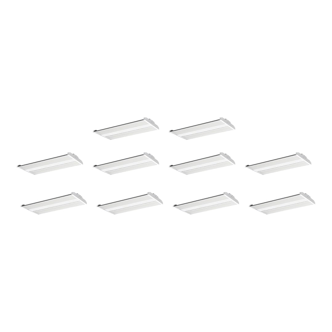 WareLight Oslo Compact Linear High Bay Fixture - 23 100 Lumens Wattage and CCT Selectable 120-277V LED Light