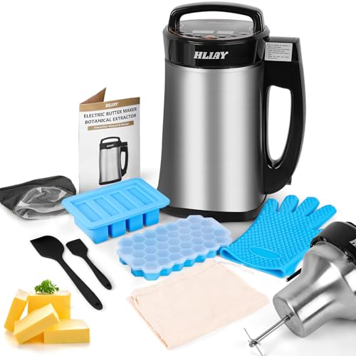 Comparison: Best Decarb And Infuser Machine 9 2 IN 1 Weed Decarboxylator and Infuser, Herbal Infuser, Adjustable Temperature(32-250°F)304 Stainless Steel, Tincture Machine, Magical Butter Machine Include Recipes Lifetime Replacement (Sliver)