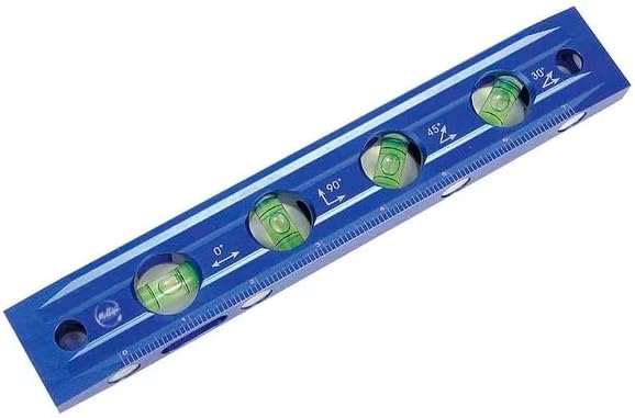 Magnetic Torpedo Level, 9 In, 4 Vials, 4MRX8-A