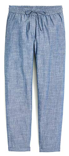 J. Crew Women's Relaxed-Fit Drawstring Pants (10, Chambray)