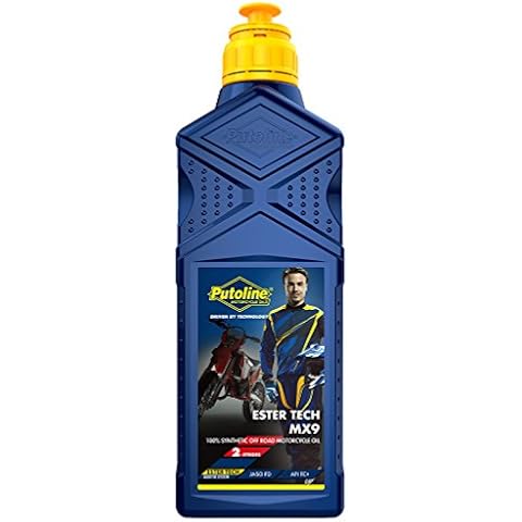 Putoline 2-Stroke Oil 1 Litre Ester Tech MX9 Off-Road Fully Synthetic Engine Oil Cover