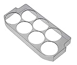 7er Eierhalter, Eierfach 11603 (19,5 x 9,0 x 2,5cm) für Kühlschrank, Transparent