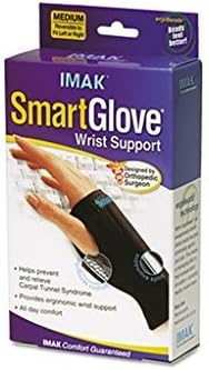 SmartGlove Wrist Wrap, Medium, Black