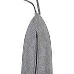 Hängekorbsessel Pineto Rattan Hellgrau mit Kissen