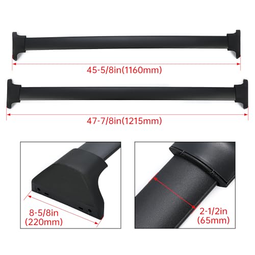 ECOTRIC Roof Rack Cross Bars Compatible with 2018-2022 Odyssey All Models by ECOTRIC - Used condition - Image 2