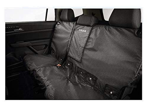 2018-2019 VW Volkswagen Atlas Rear Black Seat Cover For Bench Seats GENUINE OEM