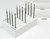 CUP BURS Fig 77B CONCAVE CUTTER FRAISES ASSORTMENT 009-029 SET FOX GERMANY (E 4)