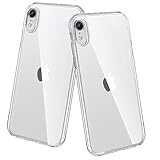【Design Cristal】Cette coque transparente montre la couleur d'origine de votre iPhone XR, garde votre téléphone dans un aspect naturel, avec des bords surélevés autour de l'écran et de l'appareil photo pour une protection plus complète.
