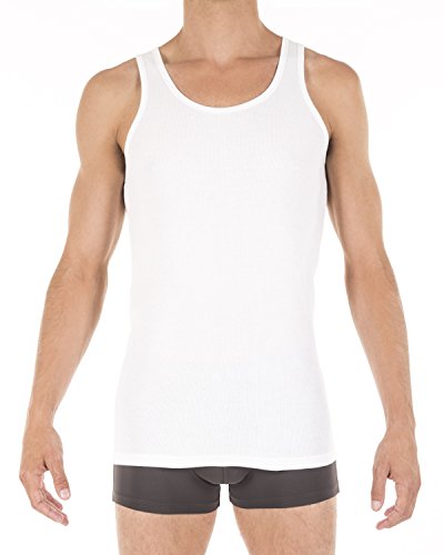 Tommy Hilfiger Men's Undershirts 3 Pack Cotton Classics A Shirt, White, Large