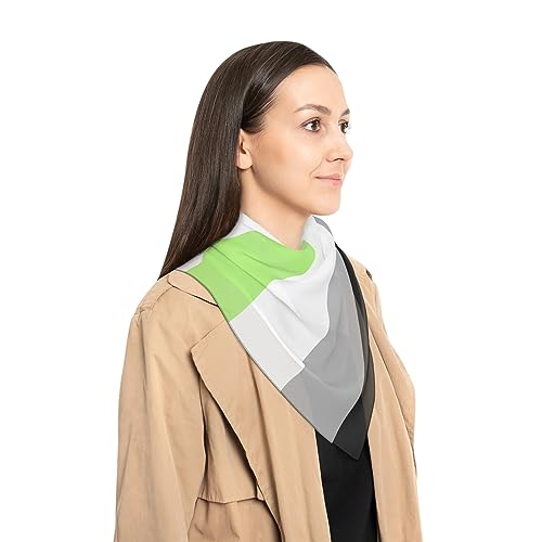Agender Flag Poly Scarf4
