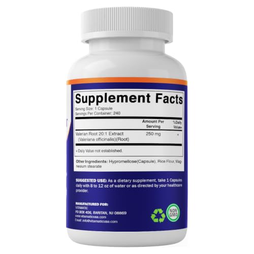 Vitamatic Valerian Root 20:1 Extract