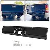 HECASA Rear Roll Pan Compatible with 1999-2007 Silverado 1500 Sierra 1500 Fleetside w/License Plate...