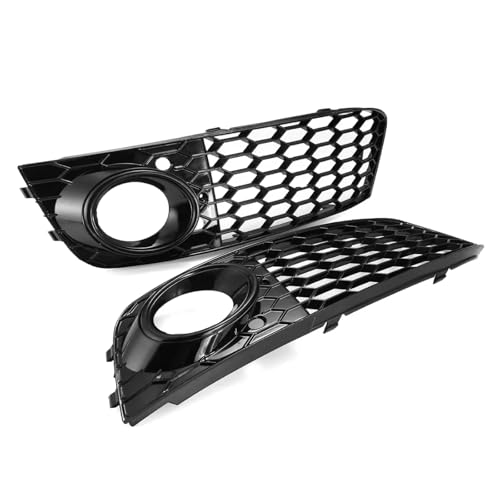 Juego cubierta malla inferior de parachoques delantero para Audi A4 2009 a 2012
