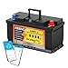 FEENCE LiFePO4 170Ah Bluetooth, Lithium batterie 12V 170ah mit BMS Low Temperature Schutz und Max. 15000 Zyklens,2176Wh Autobatterie für Wohnmobil,Boot,Solarpanel