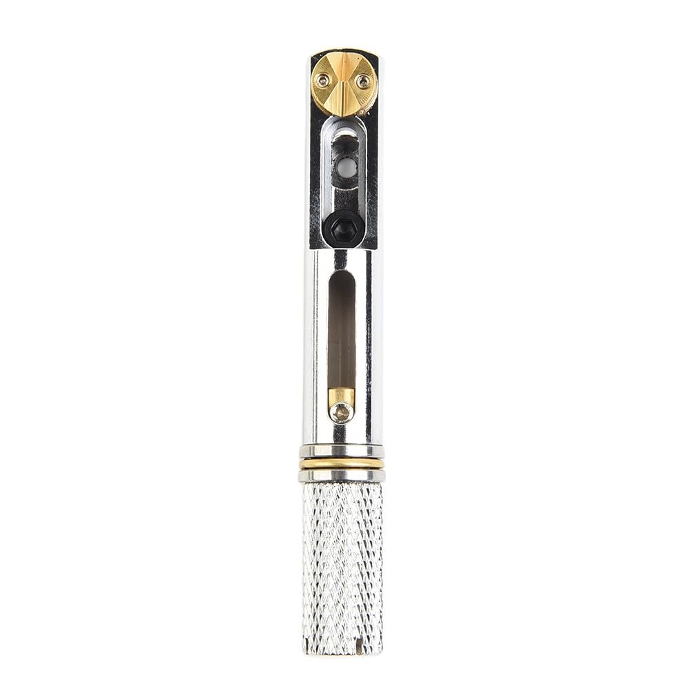 Puente de guitarra sin cabeza para guitarras eléctricas de repuesto de 6 cuerdas, kit de accesorios de trémolo de metal con tornillos y llave, estable para un rendimiento de mano de obra fina