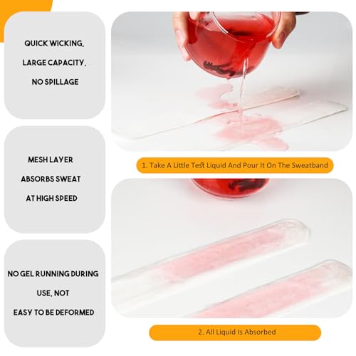 30 stück Hutgrößen Reduzierer, Schaumstoff Selbstklebend Hut Größe Reduzierer mit 10 Schweißfest-Klebeband, Schwarz und Weiß Hut Verkleinerung, Hutband Innen für Verringern Sie Der Größe Der Mütze