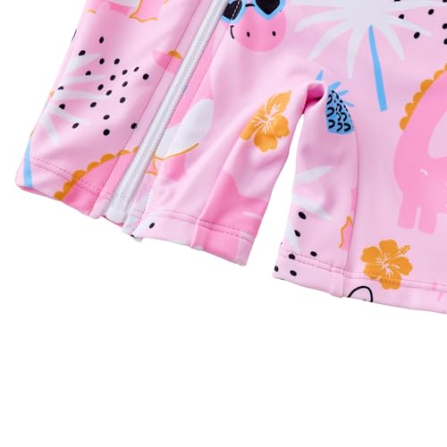 Image of UMELOK Baby Girl Swimsuit Infant Rash Guard Swimwear Bathing Suit