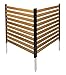 42in H x 38in W (2 Panels) No Dig Enclo Charleston Cedar Wood Privacy Screen, Ideal Outdoor Privacy Wall, Pool Equipment Enclosure, Trash Can Enclosures, Air Conditioner Fence, EC18009