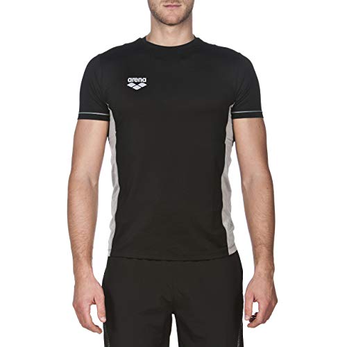 Arena T-Shirt Homme et Femme Team Line Tech manches courtes vêtement sport mixte