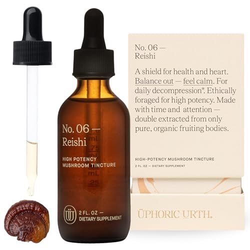 UPHORIC URTH Reishi Mushroom Extract - Double Extracted Fruitbody Mushroom